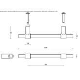 Stainless steel furniture handle Peqin