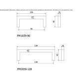 Brass furniture handle Winnett