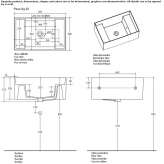 Ceramic washbasin / utility sink Rowland