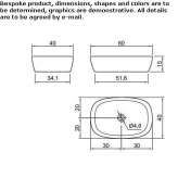 Cristalmood® oval countertop washbasin Jelcz