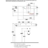 Prostokątna umywalka Globothin® Sertania