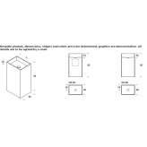 Freestanding Corian® washbasin Limbach