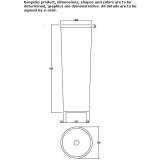 Free-standing washbasin Mompani