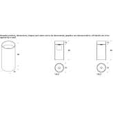 Freestanding round Corian® washbasin Limbach