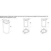 Freestanding Corian® washbasin Siegen