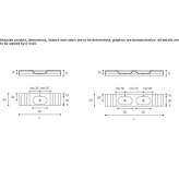 Cristalplant® washbasin with integrated countertop Ishnya