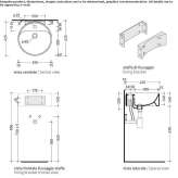 Ceramic washbasin mounted to the wall Anapa