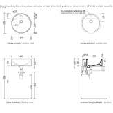 Ceramic countertop washbasin Anapa