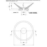 Cristalplant® round countertop washbasin Apold