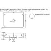 Umywalka nablatowa prostokątna Acovi® Rzasnik