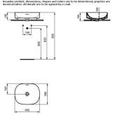Diamatec® countertop washbasin Dolores