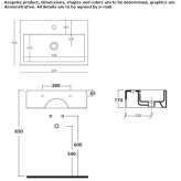 Rectangular travertine washbasin Dobwalls