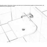 Ceramic washbasin mounted to the wall Oonoonba