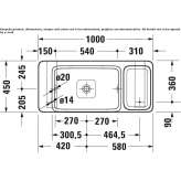 Carrara marble countertop/sink Pradillo