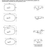 Oval countertop ceramic washbasin Mailat