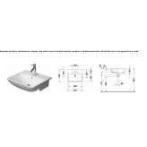 Wall-mounted washbasin Atoka