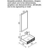 Livingtec® wall-mounted washbasin Banon