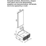 Livingtec® wall-mounted washbasin Banon