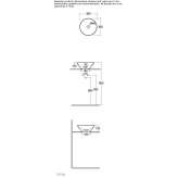 Umywalka ceramiczna okrągła nablatowa Trafford