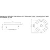 Copper countertop washbasin Tuningen