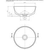 3D printed quartz sand washbasin Guenin