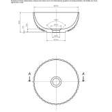 3D printed quartz sand washbasin Guenin