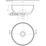 3D printed quartz sand washbasin Guenin