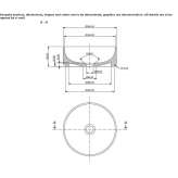 3D printed quartz sand washbasin Bimenes