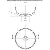 3D printed quartz sand washbasin Guenin