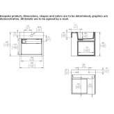 Wall-mounted washbasin Leumeah