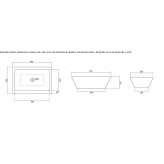 Ceramic washbasin Allyn