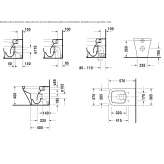 Ceramic toilet Taberg