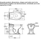 Floor-mounted toilet Valdengo