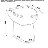 Compact toilet with sewage disposer Serhatta