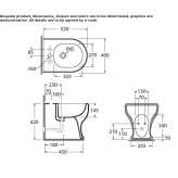 Floor-mounted bidet Rugland