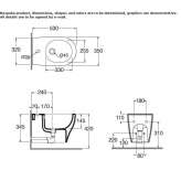 Ceramic wall-hung bidet Gradacac