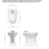 Porcelain bidet Azua