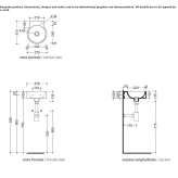 Ceramic washbasin for wall mounting Anapa