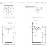 Round ceramic countertop washbasin Anapa