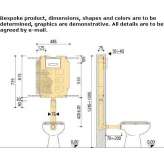 Hidden toilet flush Carimate