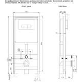 External plastic toilet cistern Havaleas