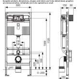 Hidden toilet flush Creysse