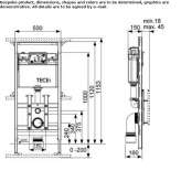 Hidden toilet flush Quebriac