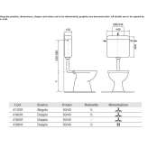 External toilet flush Tarucani