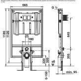 Toilet tank Meis