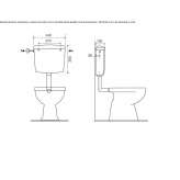 External toilet flush Briey