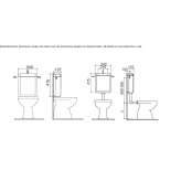 External toilet flush Milejow