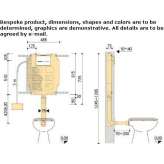 Hidden toilet flush Frescano