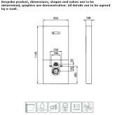 Sanitary module for toilets Gellik