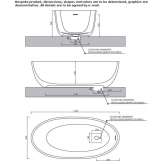 Freestanding Solid Surface bathtub Cabrils